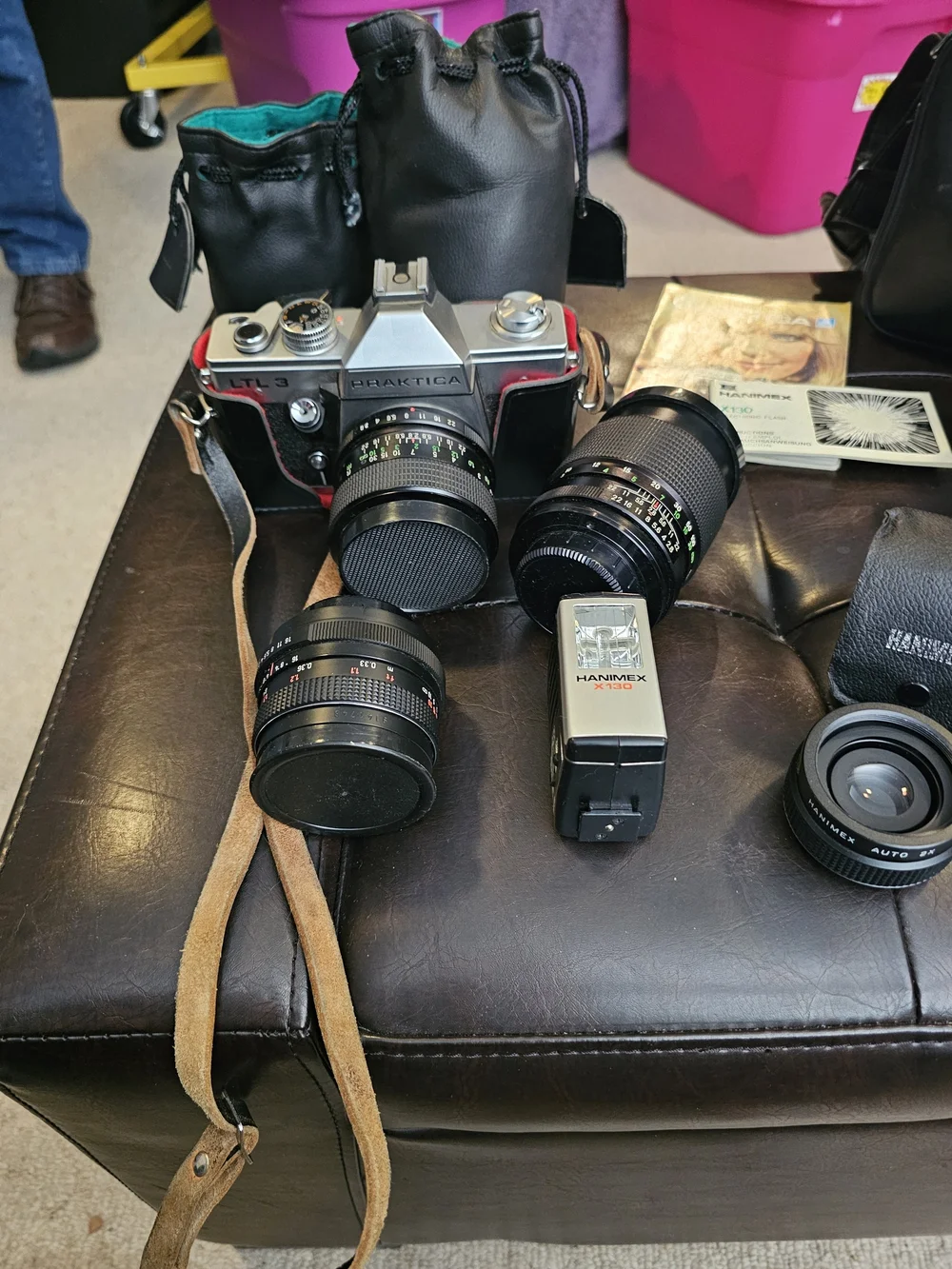 Vintage 35mm SLR Camera with Black Lenses‎ **New Photos Added**